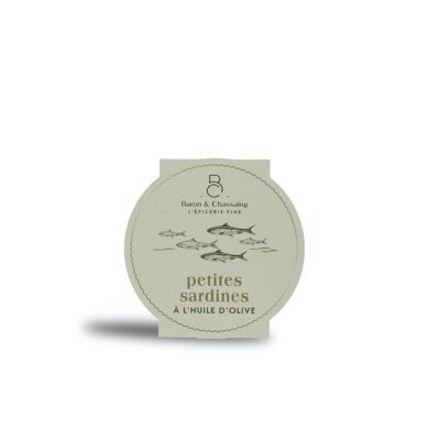 Sardinas pequeñas en aceite de oliva - 170 g