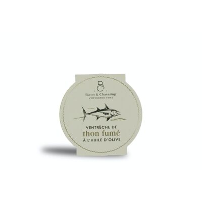 Ventrèche de Thon fumé à l'huile d'Olive - 170 g