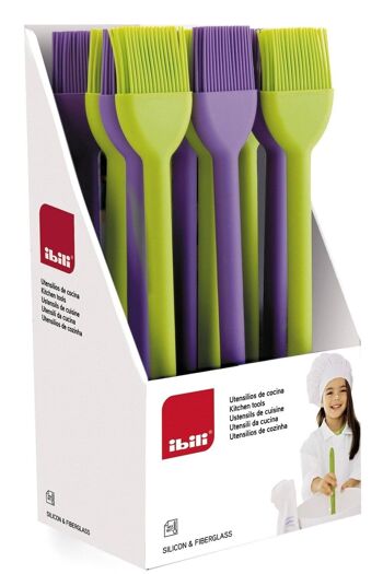 IBILI - Brosse silicone fibre de verre 4