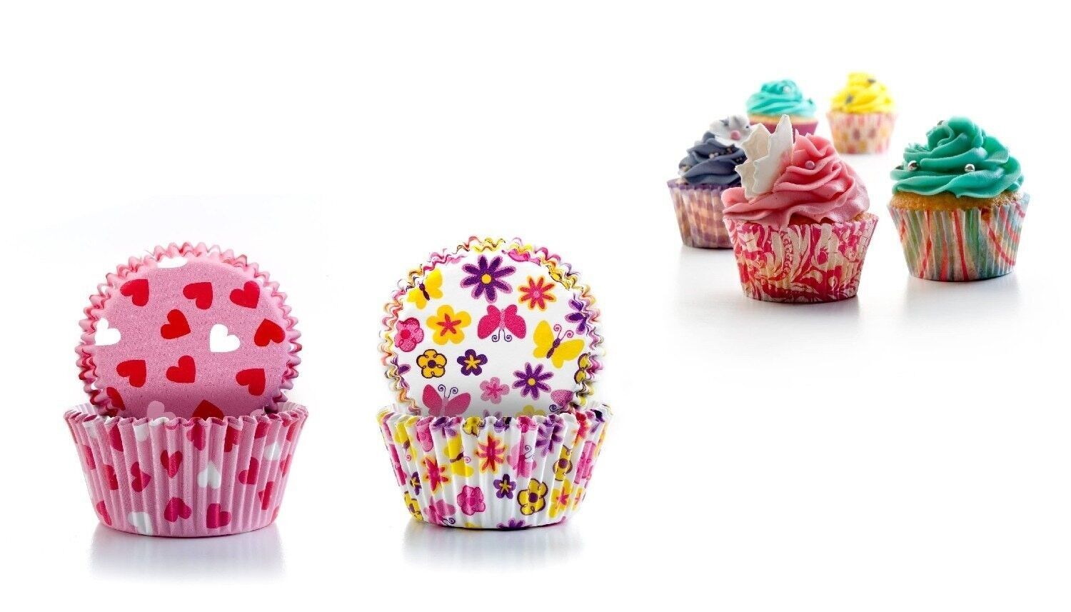 IBILI - Frühlingsgebäck Kapseln (Herz+Blume)