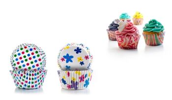 IBILI - Capsules de pâtisserie festive (pois+fleur) 2