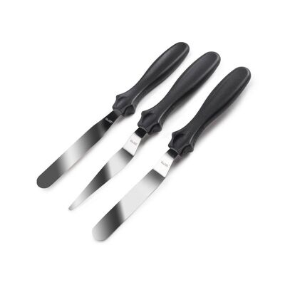 IBILI - Set 3 ecoprof mini stainless steel spatulas