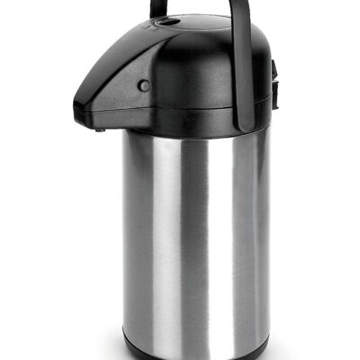 IBILI - Thermos air pot 2.20 lt., Stainless Steel, Double wall