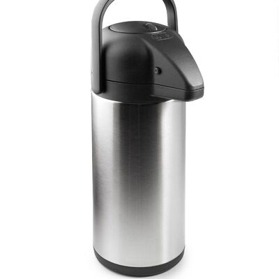 IBILI - Thermos air pot 3 lt., Stainless Steel, Double wall