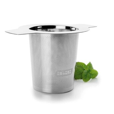 IBILI - Filtre pour thé et infusions, Réutilisable, Inox 18/10