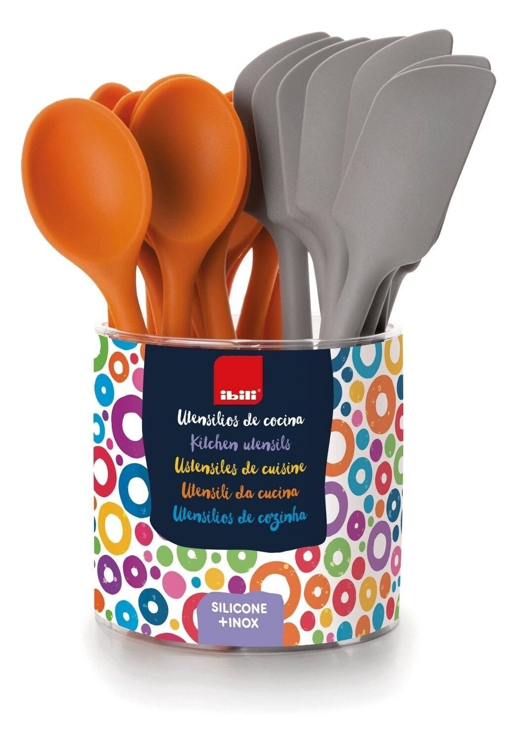 IBILI - Cuillère/spatule (pot 12 cuillères + 8 naissains)