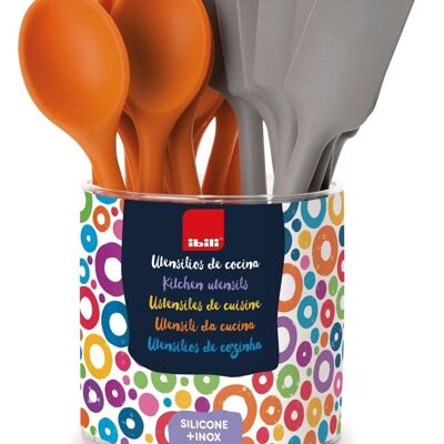 IBILI - Cuillère/spatule (pot 12 cuillères + 8 naissains)