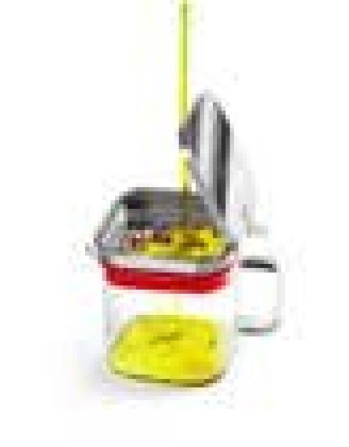 IBILI - Reciclador de aceite square pescado, Borosilicato, 0.6 litros