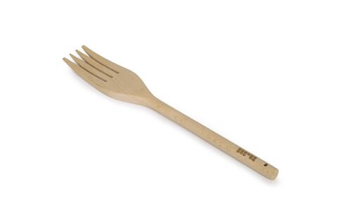 IBILI - Tenedor madera mango redondo 22 cm