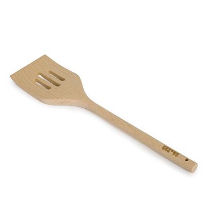 IBILI - Round handle wooden perforated spatula