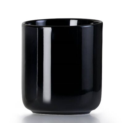 IBILI - Porcelain utensil holder 12 cm-black