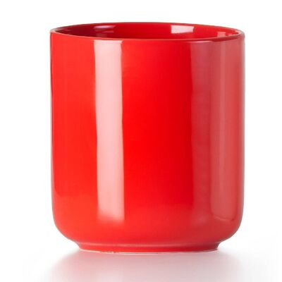 IBILI - Porta utensilios porcelana 12 cm-rojo