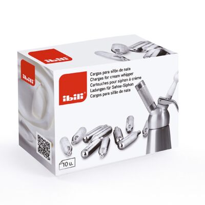 IBILI - Cream siphon charger - box 10 pcs