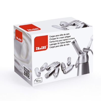 IBILI - Cream siphon charger - box 10 pcs