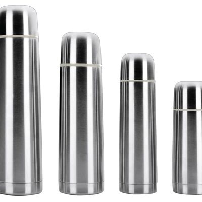 IBILI - Thermos for stainless steel liquids 350 ml, Stainless Steel, Double wall