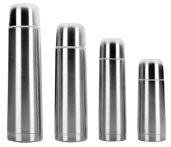 IBILI - Thermos pour liquides en inox 500 ml, Inox, Double paroi 1