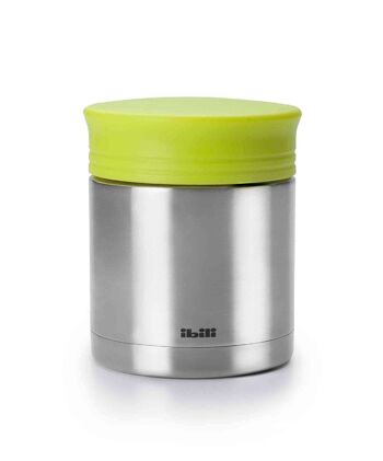 IBILI - Mini thermos pour solides 300 ml, Acier inoxydable, Double paroi, Idéal pour les aliments pour bébés 4