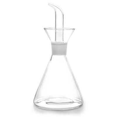 IBILI - Aceitera cristal probeta , Cristal, 0.16 litros