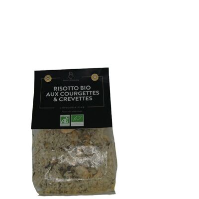 Organic Risotto with Shrimps and Courgette - 250 g - AB *