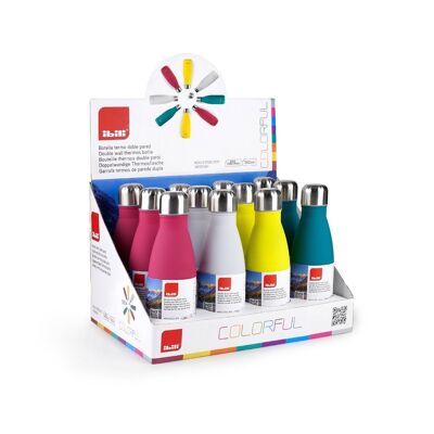 IBILI - Ibili - colorful double wall thermos bottle 350