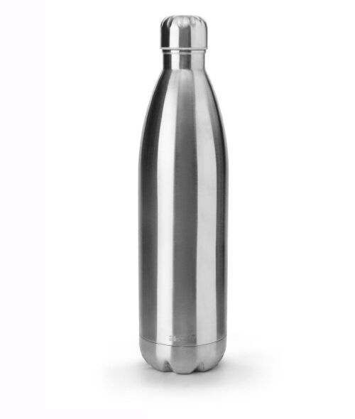 IBILI - Botella termo doble pared classic 1000, Acero Inoxidable 18/10, Doble pared, Reutilizable