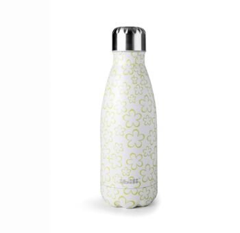 IBILI - Bouteille thermos 350 citron printanier, inox 18/10, double paroi, réutilisable 1