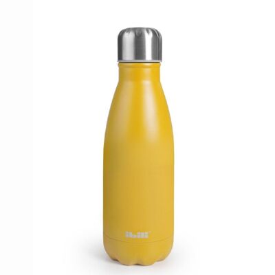 IBILI - Bottiglia thermos a doppia parete con manico 500 ml, Acciaio inossidabile 18/10, Doppia parete, Riutilizzabile