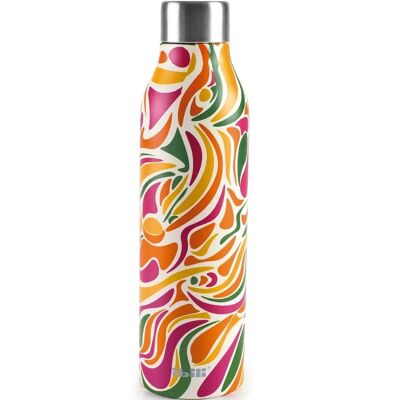 IBILI - Samba double wall thermos bottle 500 ml, 18/10 Stainless Steel, Double wall, Reusable