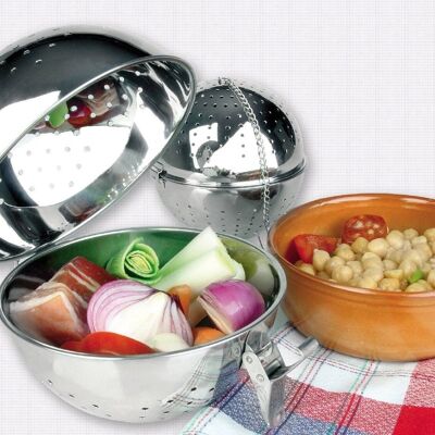 IBILI - 18/10 stainless steel cooking ball 14.50 cm