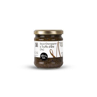 Especialidad de Hongos con Trufa de Verano (3%), aromatizada - 170 g