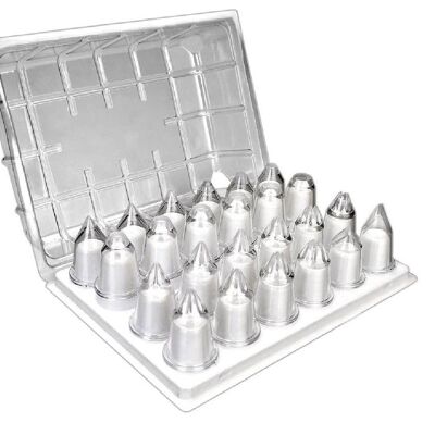 IBILI - Set 24 cornets (san bpa free)