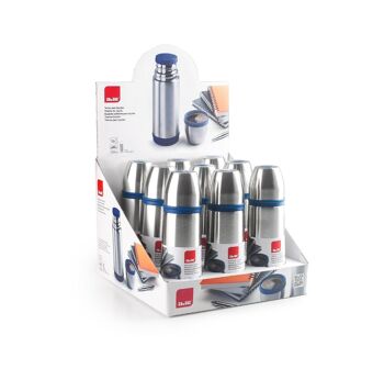 IBILI - Thermos pour liquides de bureau 350 ml, Inox, Double paroi 8