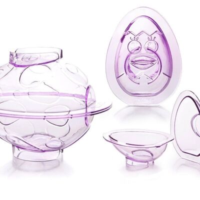 IBILI - Set 3 3d easter egg molds