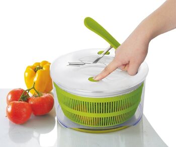 IBILI - Fonction Centrifugeuse à Pédale à Salade - Antidérapante avec Frein - 16 cm - Efficacité et Confort dans votre Cuisine 3