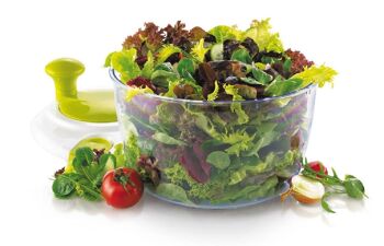 IBILI - Centrifugeuse à Manivelle pour Salades Confort - Antidérapante avec Frein - 24 cm - Efficacité et Confort dans votre Cuisine 5