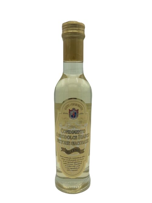 Condiment Bio aigre-doux Blanc au Vinaigre Balsamique - 250 ml - AB*