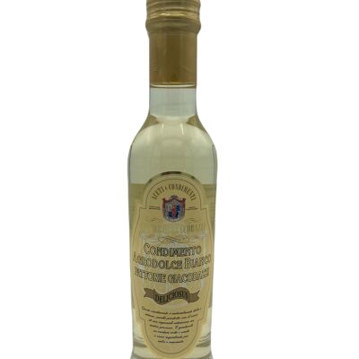 White Sweet and Sour Organic Condiment with Balsamic Vinegar - 250 ml - AB *