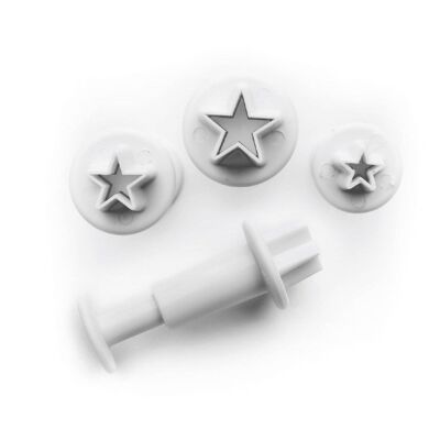 IBILI - Set of 3 cutters with star ejector