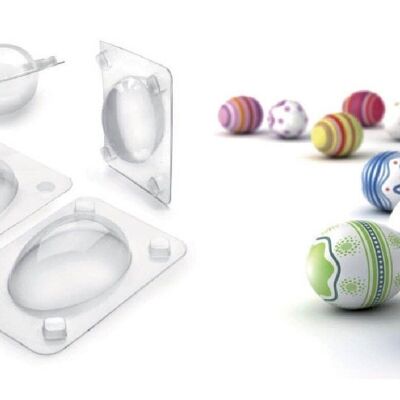 IBILI - Set 3 Easter egg molds