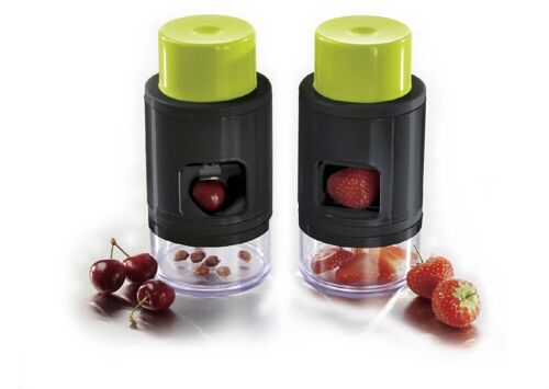 IBILI - Deshuesador cerezas+laminador fresas