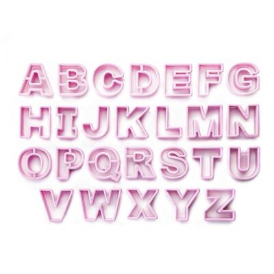 IBILI - Alphabet cookie cutter