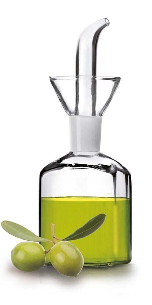 IBILI - Aceitera cristal cuadrada 250 ml