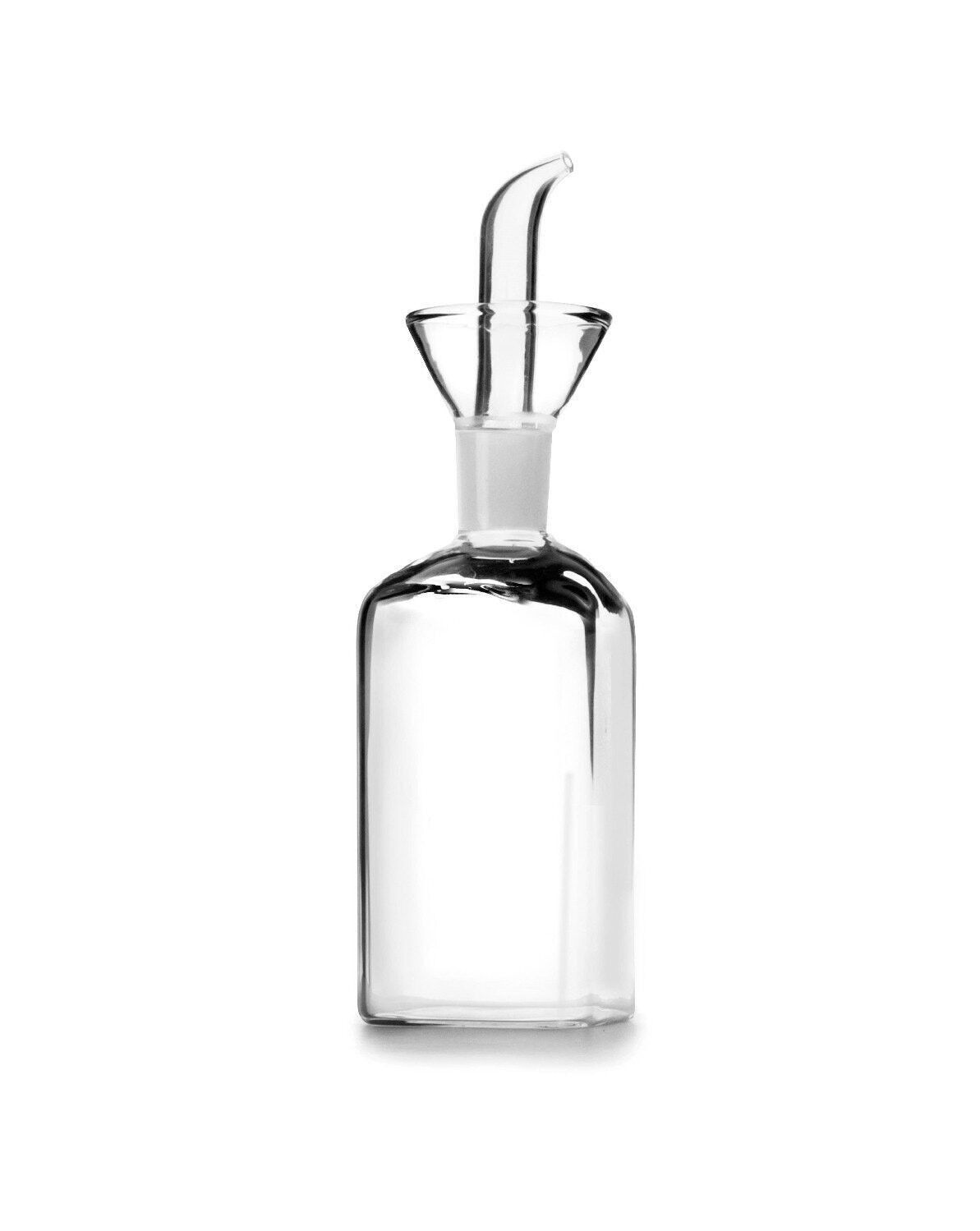 IBILI - Square glass oil bottle, Crystal, 0.5 Litre
