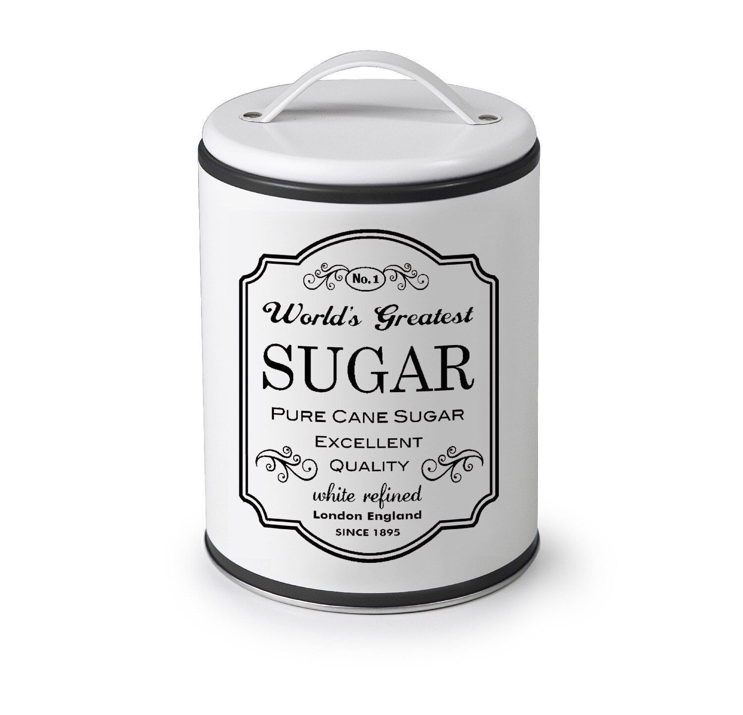 IBILI - Glas mit Griff weißer Zucker