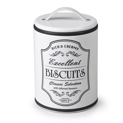 IBILI - White biscuits jar with handle