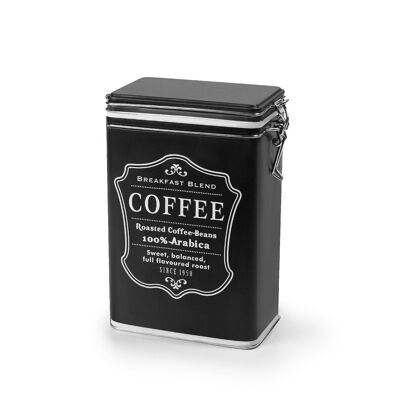 IBILI - Jar with lock black coffee