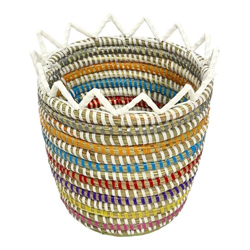 Pot à crayon- Coopé multicolore