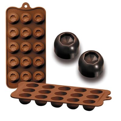 IBILI - Moules silicone chocolat - diam