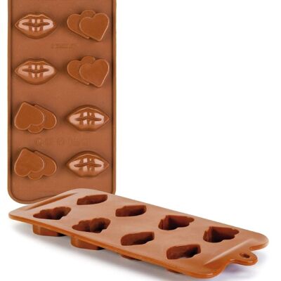 IBILI - Silicchocosan valentin chocolate mold