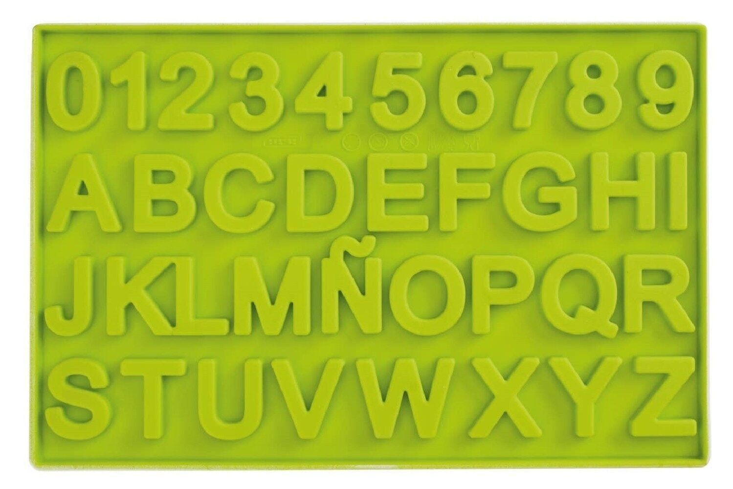 IBILI - Schokoladenform Buchstaben und Zahlen